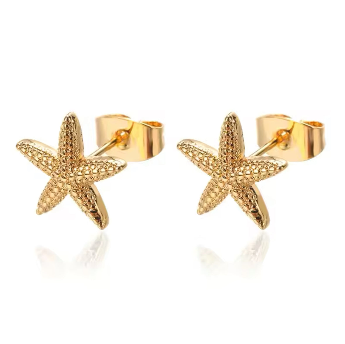 'Golden Star' Earrings