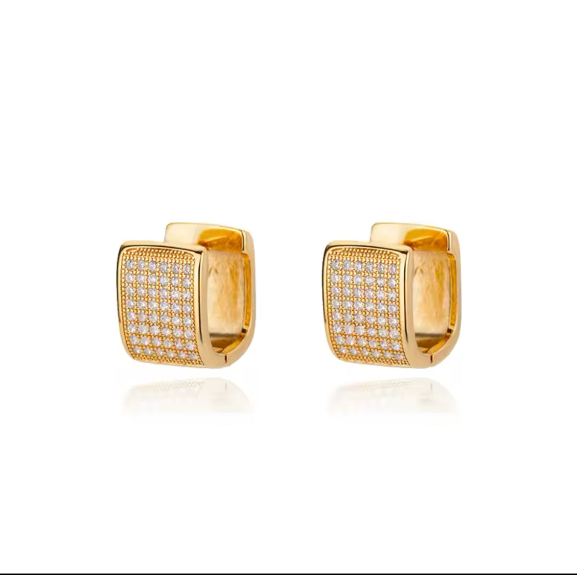 'Golden' Pavé Cuffs